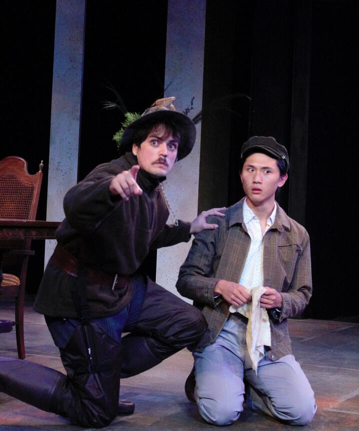 The Taming of the Shrew - Grumio Photo by John Dodd